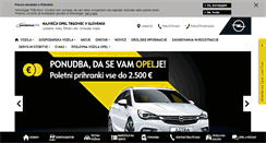 Desktop Screenshot of opel.avtotehna-vis.si